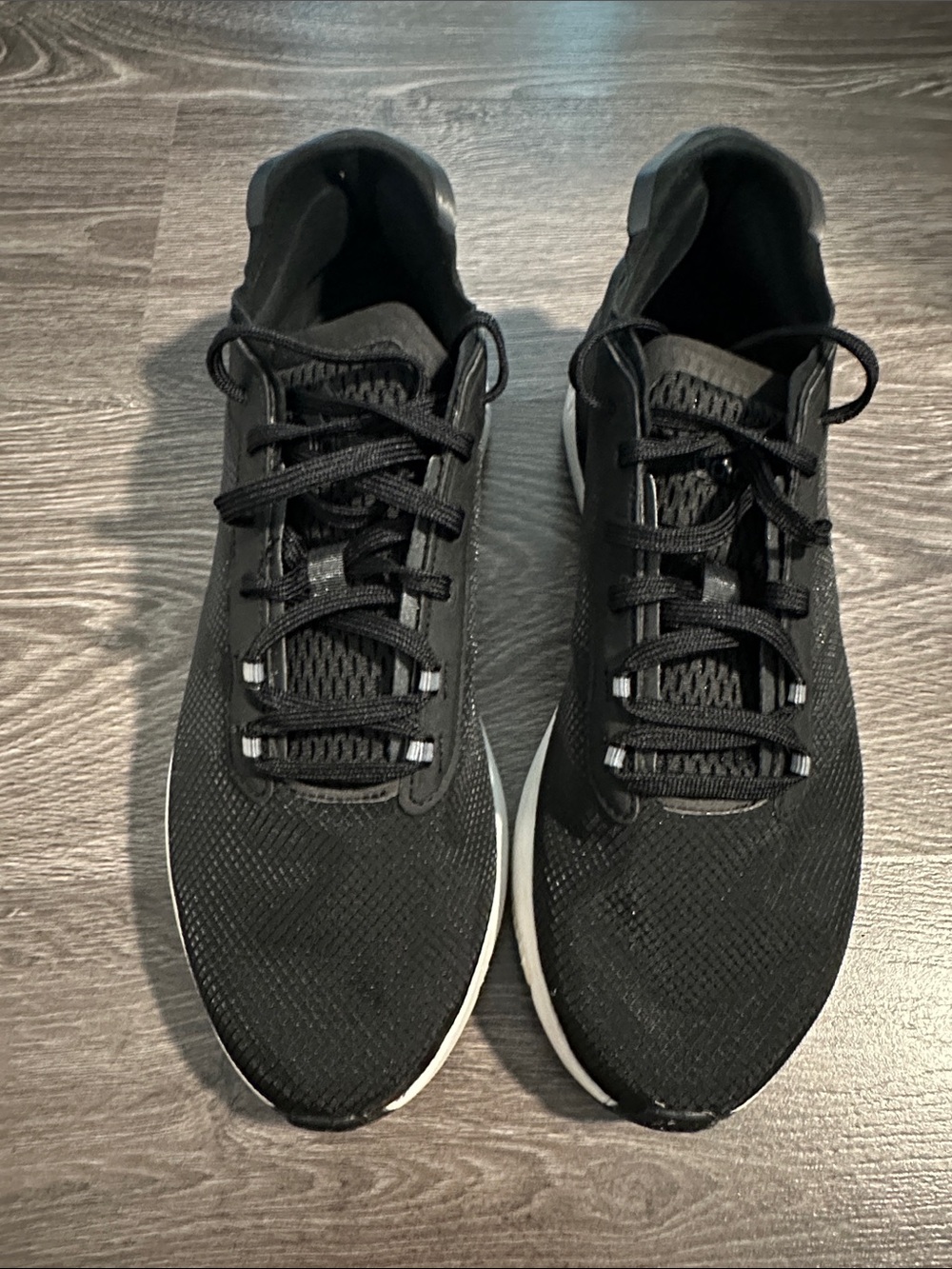 Men's Black Athletic Sneakers - Lightweight Comfort